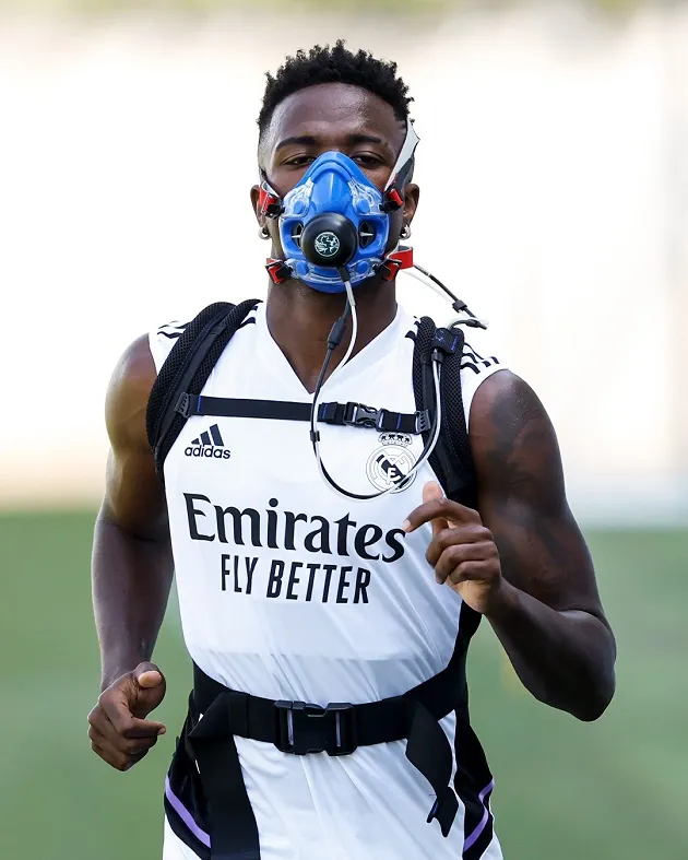 Explained: Why Real Madrid stars are wearing futuristic masks in training - Bóng Đá