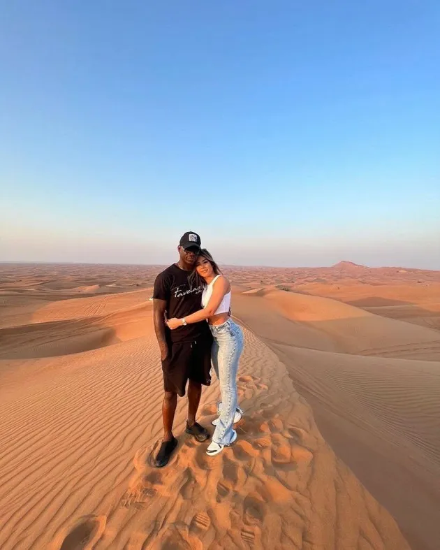 Balotelli and his girlfriend Francesca Monti: honeymoon in the Maldives. Photo - Bóng Đá