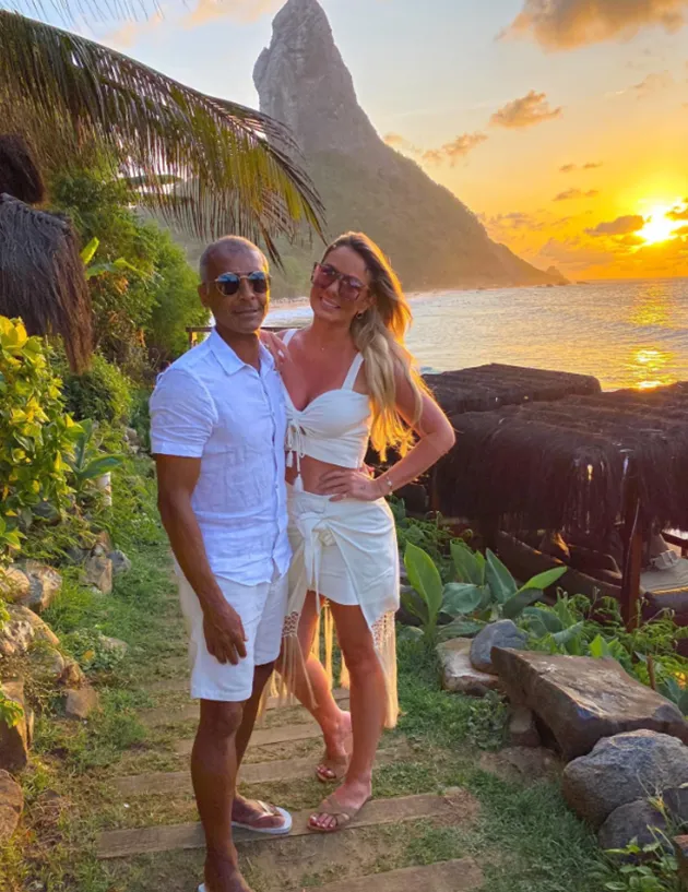 Brazil legend Romario whisks stunning girlfriend Marcelle Ceolin - Bóng Đá