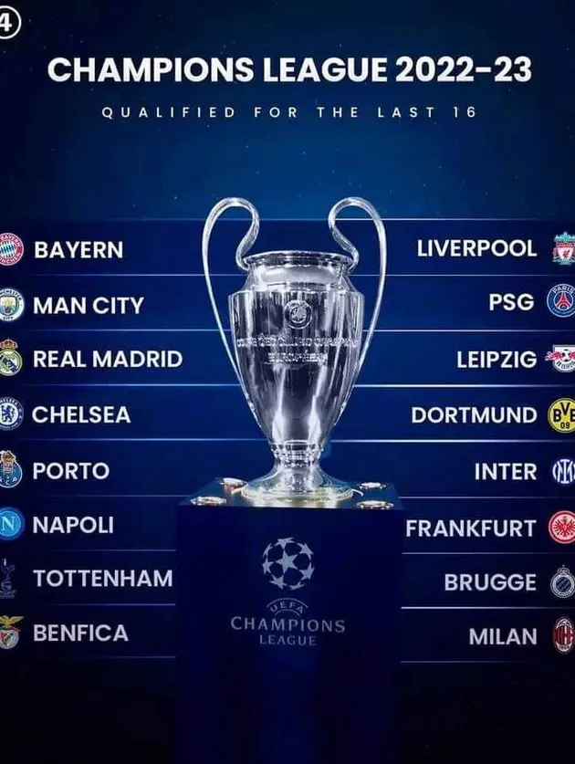 Bốc thăm vòng 1/8 Champions League: PSG đụng thứ dữ; Liverpool chung số phận? - Bóng Đá