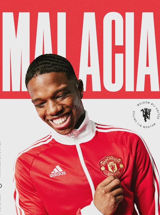 Ảnh: Malacia ra mắt Man Utd - Bóng Đá