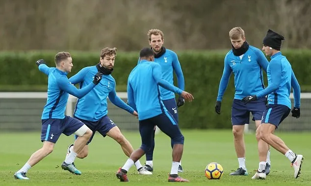 Tottenham tập luyện - Bóng Đá