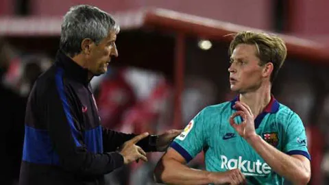 Argument between Setien and Barcelona squad in dressing room at Balaidos - Bóng Đá