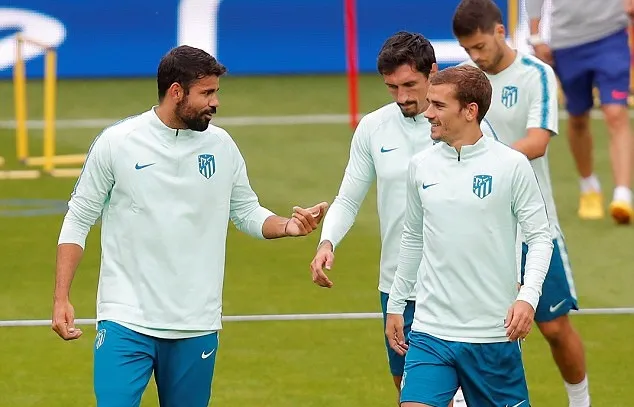 Chùm ảnh: ATLETICO MADRID TẬP LUYỆN - Bóng Đá