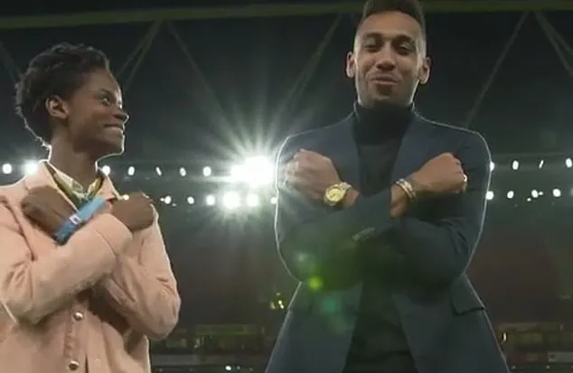 Aubameyang gặp công chúa Wakanda - Bóng Đá