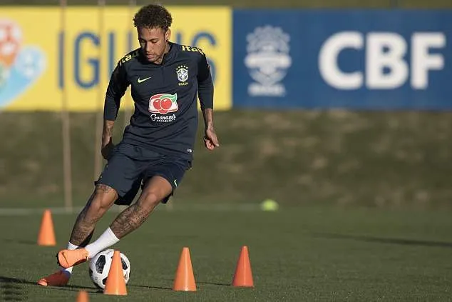 neymar tập luyện - Bóng Đá