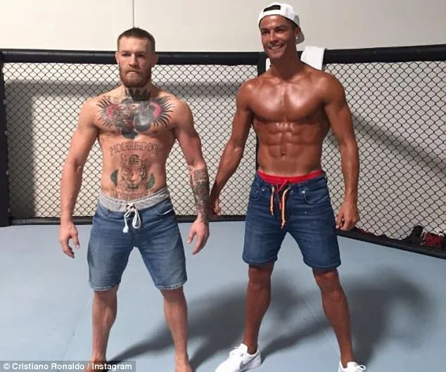 Káº¿t quáº£ hÃ¬nh áº£nh cho McGregor vs Cristiano Ronaldo