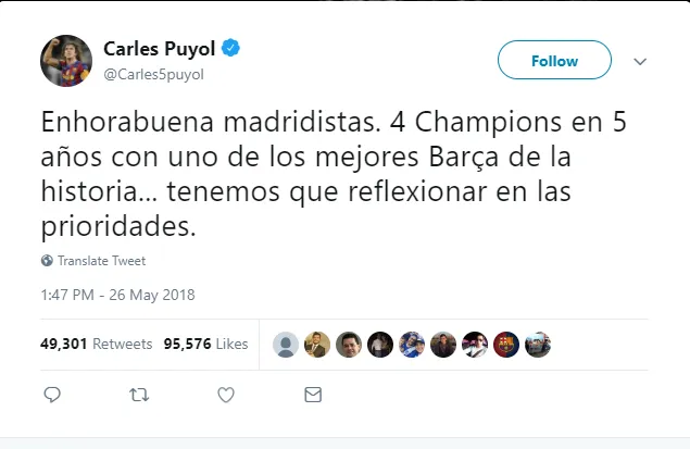 Real Madrid vô địch, đại kình địch lên tiếng chúc mừng - Bóng Đá