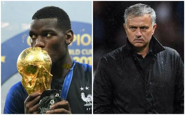 Pogba vô địch World Cup là thất bại lớn nhất của Mourinho - Bóng Đá