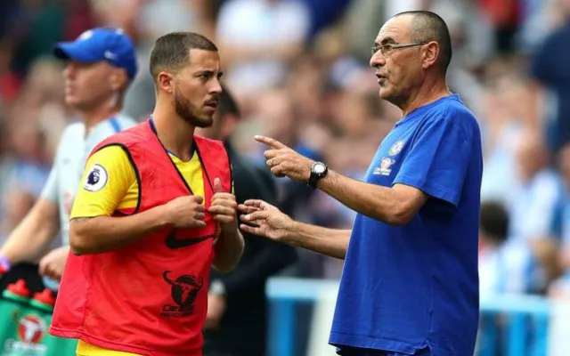 Hazard: Sarri sẽ điên lên nếu không kiểm soát bóng trong 5 phút - Bóng Đá