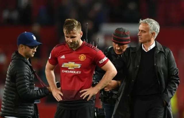 Shaw tiết lộ bài nói chuyện giữa hiệp của Mourinho - Bóng Đá