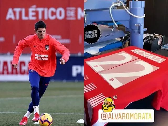 Morata có lần đầu tiên cùng Atletico Madrid - Bóng Đá