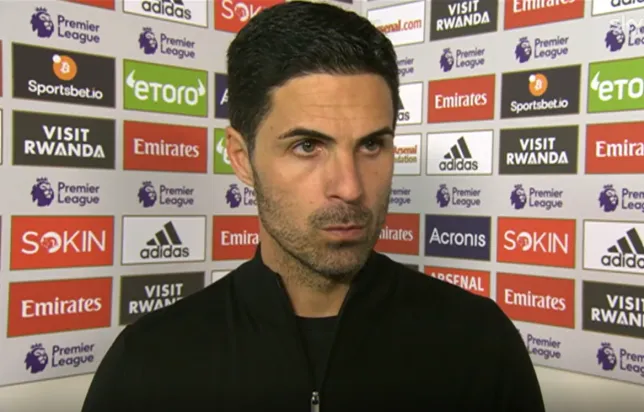 ‘Really upset’ Mikel Arteta says Arsenal ‘deserve a slap’ after Brighton defeat damages top-four hopes - Bóng Đá