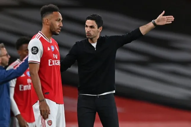 Mikel Arteta confident on Pierre-Emerick Aubameyang’s Arsenal’s future after FA Cup final win - Bóng Đá