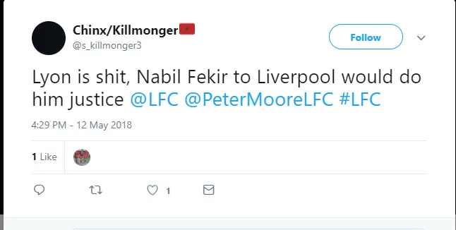 Fan Liverpool muốn CLB mua gấp Nabil Fekir  - Bóng Đá