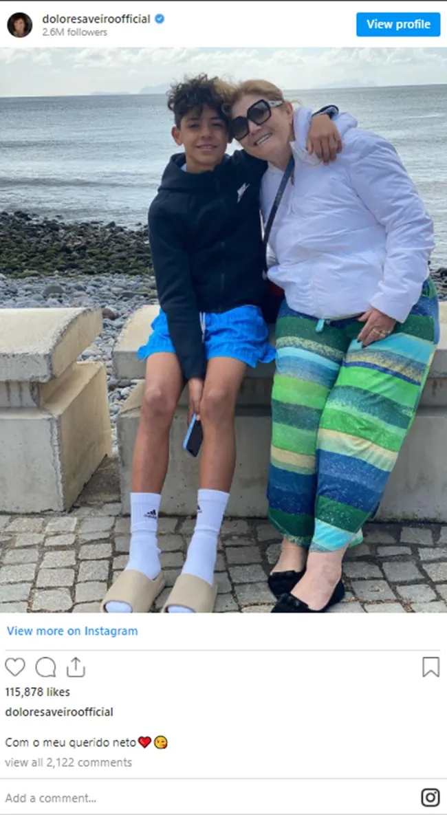 Ronaldo defends son on Instagram amid criticism of Nike & Adidas clothes - Bóng Đá