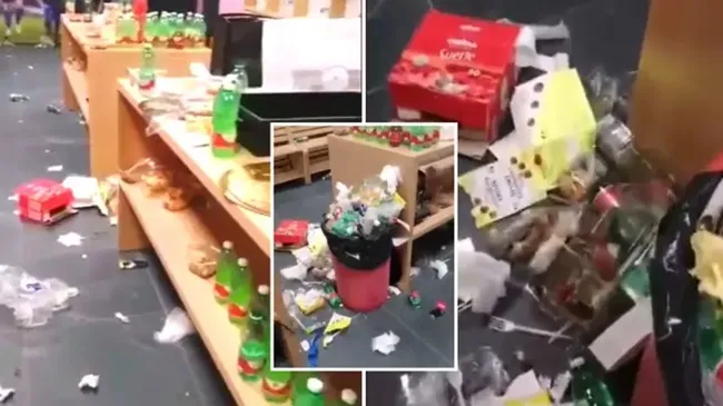 Video Shows Utter Mess In Italian Dressing Room After North Macedonia Defeat - Bóng Đá