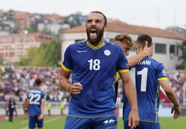 Man Utd and Tottenham scout Fenerbahce striker Vedat Muriqi on international duty - Bóng Đá