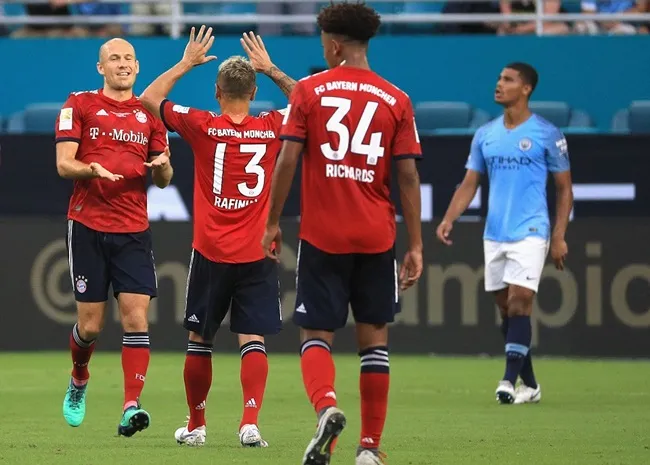 ảnh sau trận bayern - man city - Bóng Đá