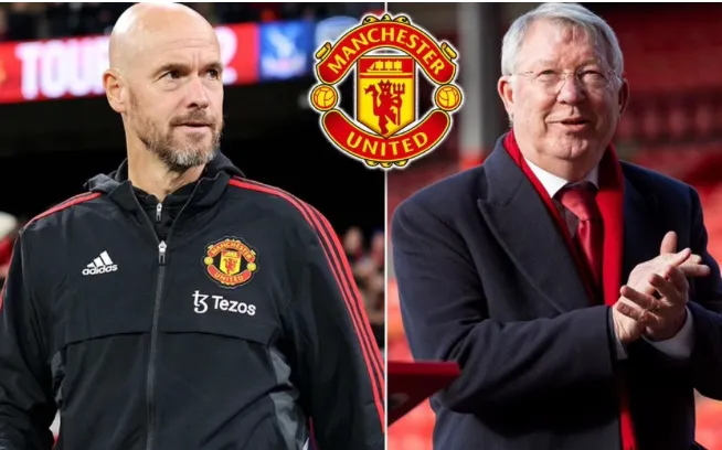 Sir Alex Ferguson đổi thói quen vì Erik Ten Hag - Bóng Đá