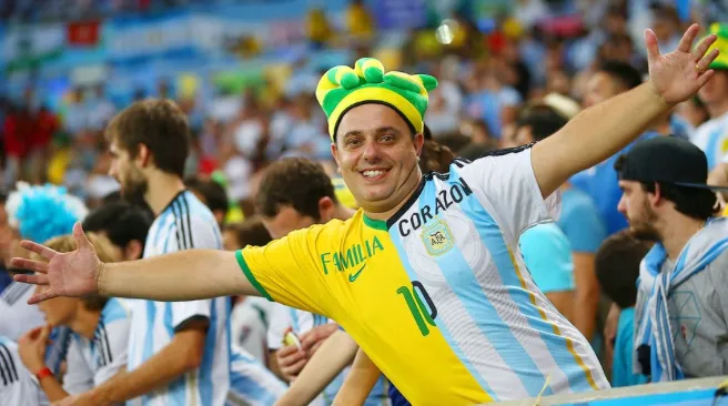 33% CĐV Brazil ủng hộ Argentina vô địch World Cup - Bóng Đá