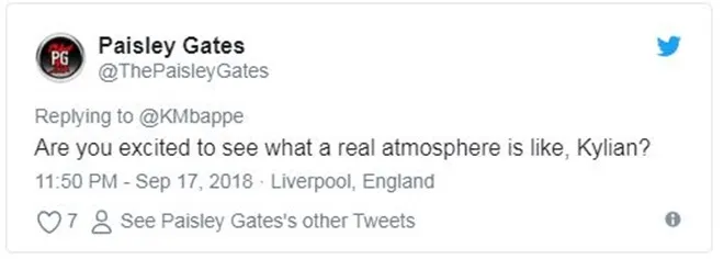 Mbappe vừa đăng status, CĐV Liverpool đã