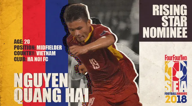 Báo châu Á đề cử Quang Hải ở hạng mục 'Cầu thủ trẻ hay nhất ĐNÁ' - Bóng Đá