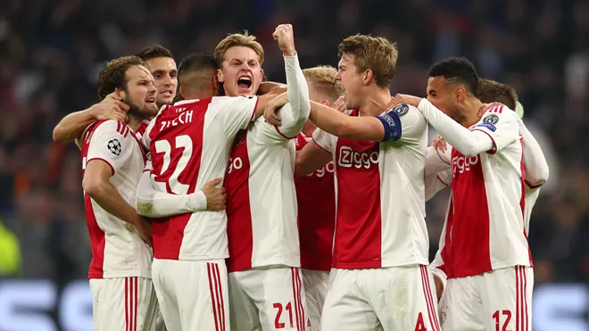 giá trị đội hình của Ajax so với Juventus, Real hay PSG - Bóng Đá