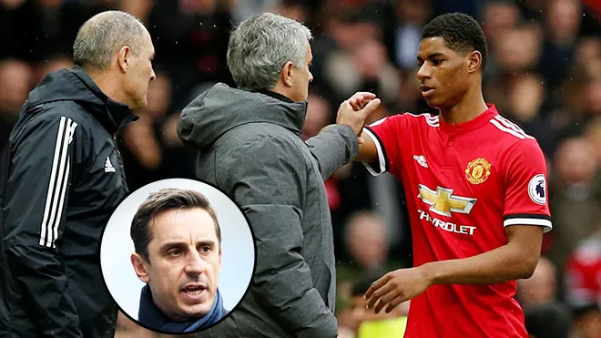 Gary Neville khuyên Rashford nên làm điều này ở Man Utd - Bóng Đá