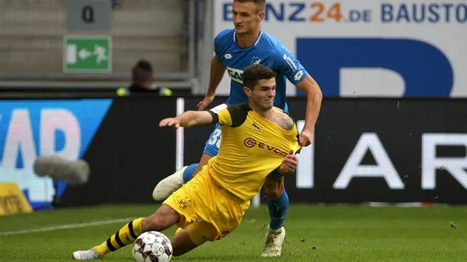 Pulisic tỏa sáng, Dortmund hòa 