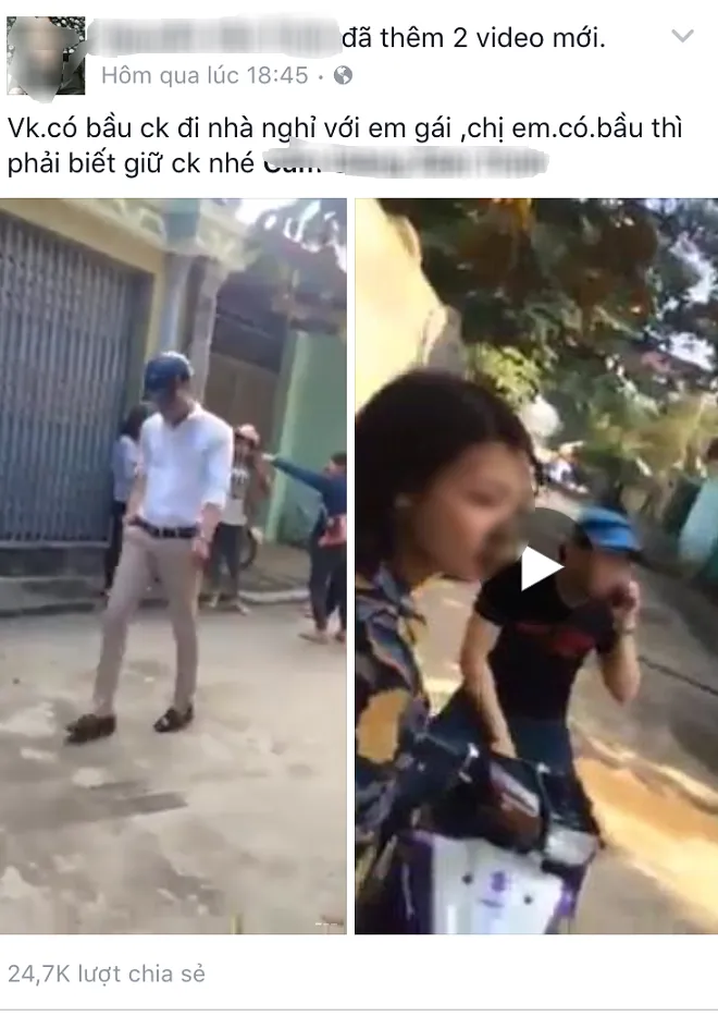 nguoi chong trong clip danh ghen len tieng 3