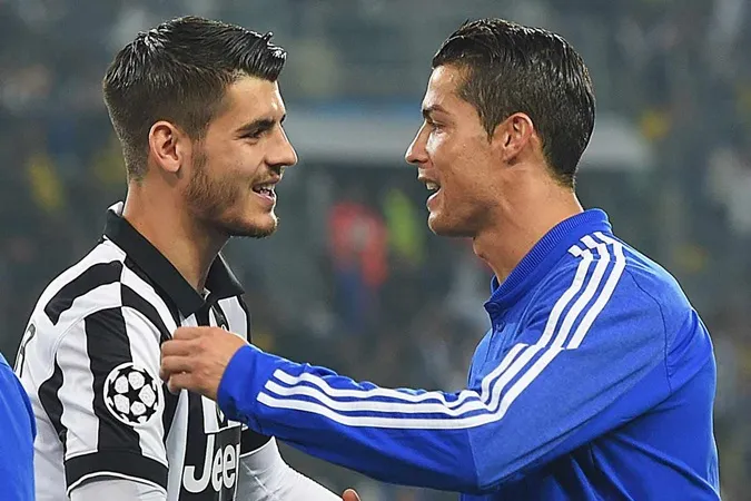 Đốt lưới Man Utd, cuối cùng Ronaldo cũng sánh ngang... Morata - Bóng Đá