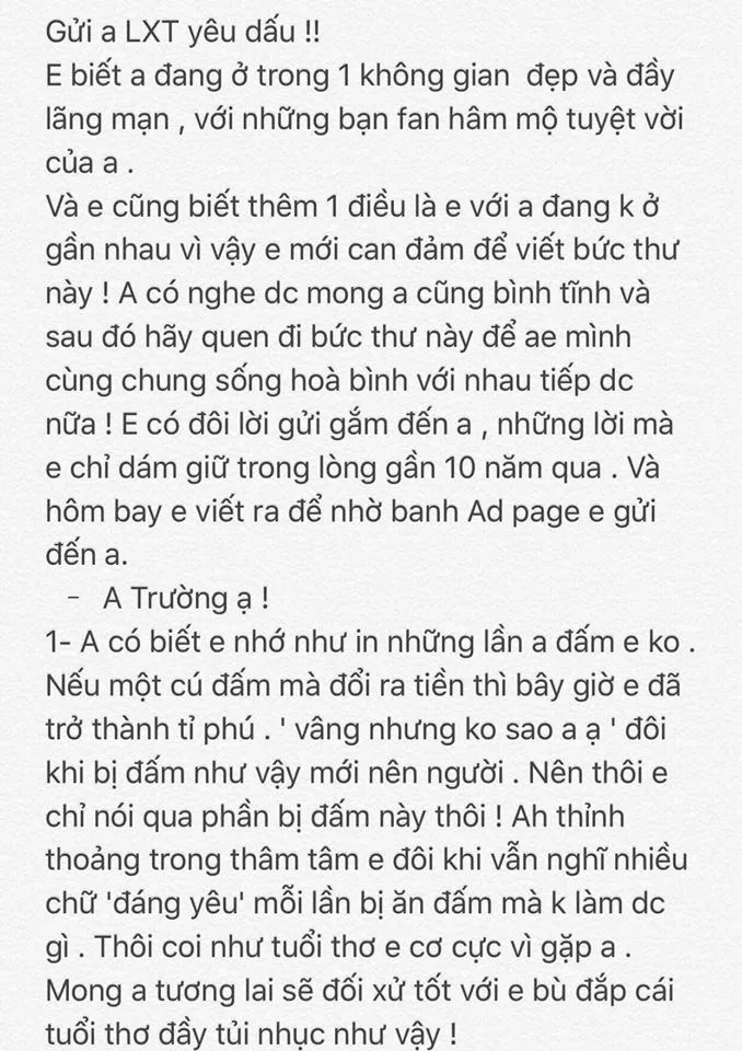 Sinh nhật Văn Toàn, Xuân Trường tiết lộ tâm thư 