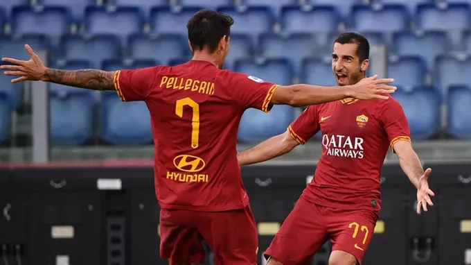 Henrikh Mkhitaryan ghi bàn, AS Roma đánh bại Sassuolo - Bóng Đá