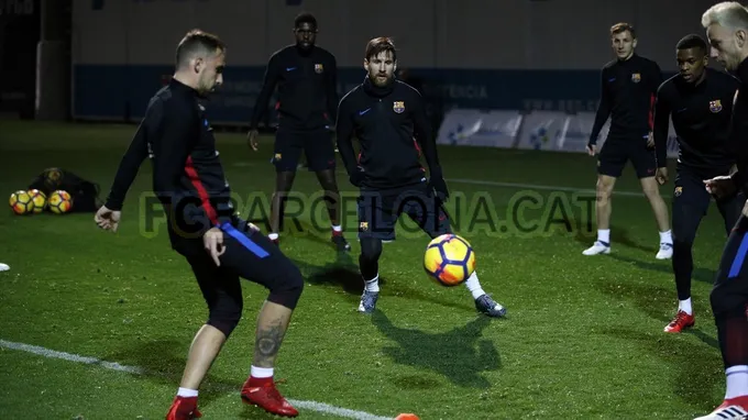 barca tập luyện - Bóng Đá