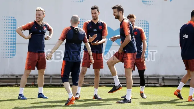 barca tập luyện - Bóng Đá
