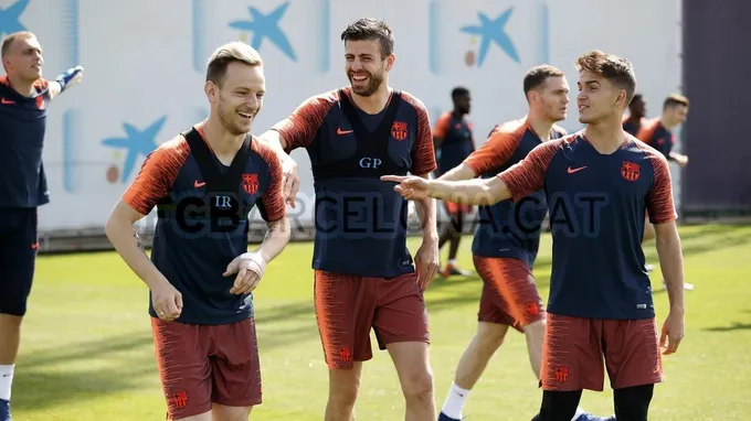 barca tập luyện - Bóng Đá
