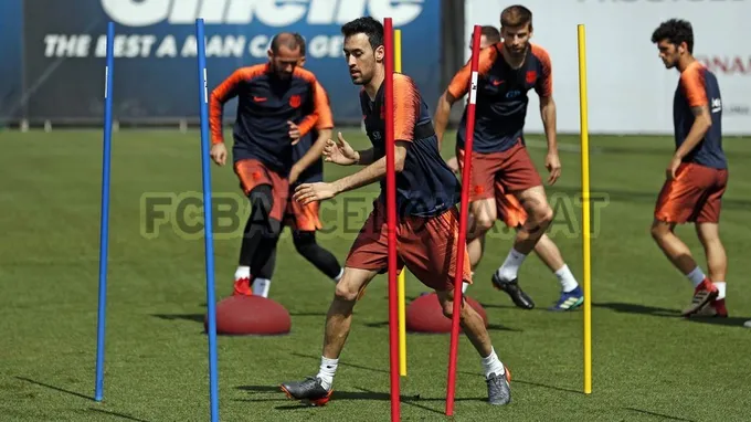 barca tập luyện - Bóng Đá