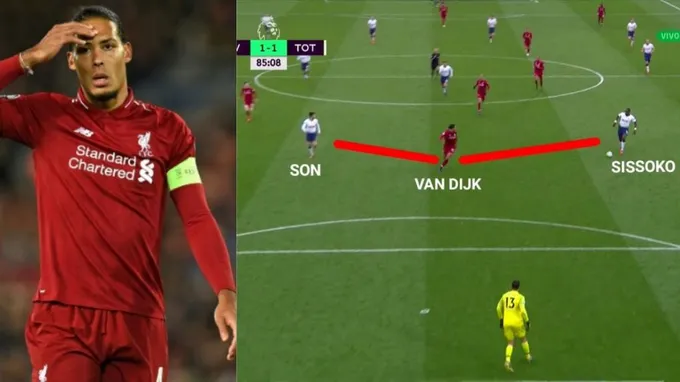 Đáng 'đồng tiền bát gạo', Van Dijk cứu Liverpool với pha phòng ngự đỉnh cao - Bóng Đá