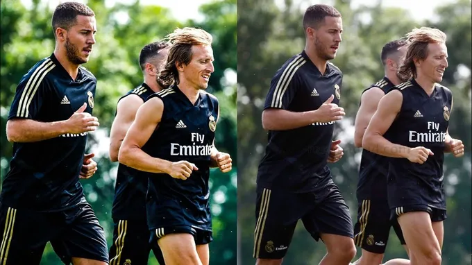 Fans notice Real Madrid new boy Eden Hazard has photo of his kids wearing Chelsea shirts on his phone case - Bóng Đá