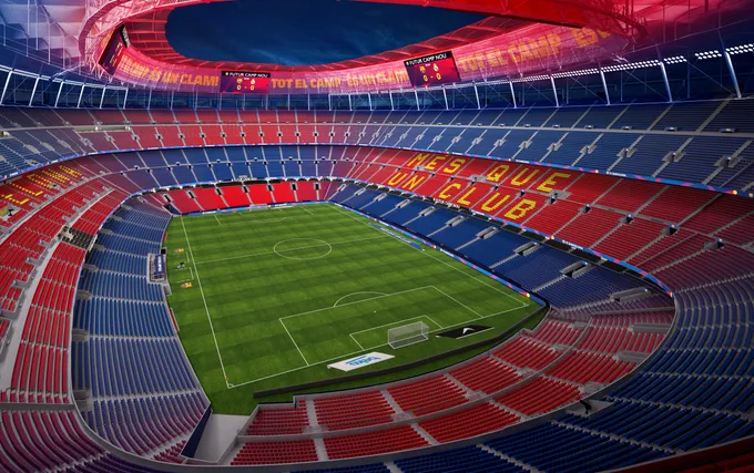 Barca cho phép NHM trả tiền để chơi bóng trên sân Camp Nou - Bóng Đá