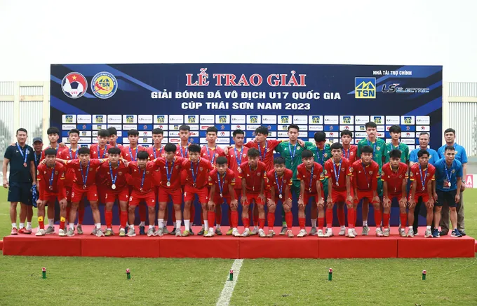 U17 Viettel vô địch giải U17 Quốc gia 2023 - Bóng Đá