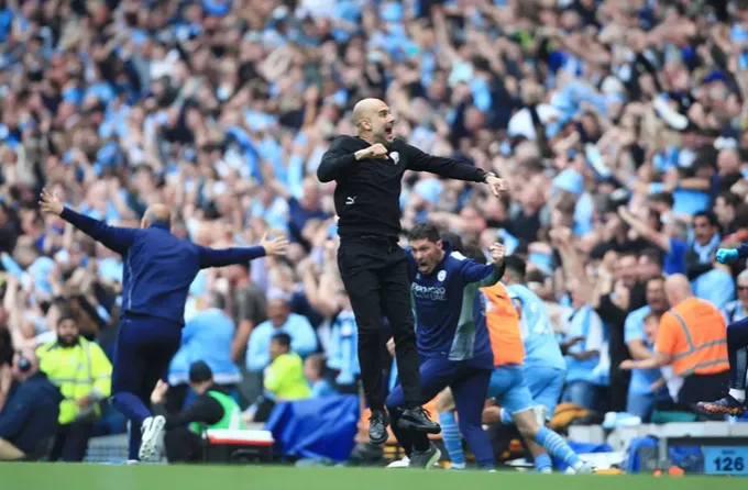 Man City vô địch Premier League: Pep Guardiola viết trang sử mới - Bóng Đá