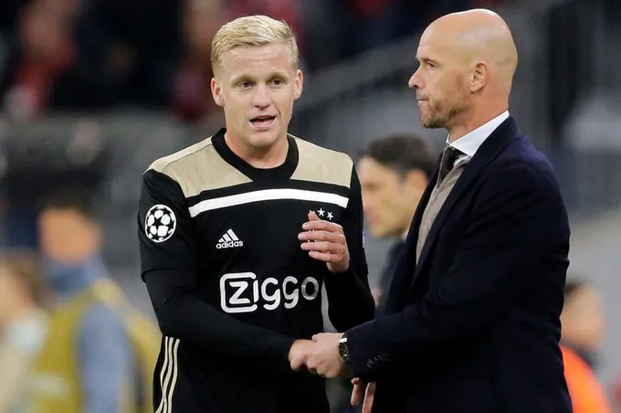 Động thái của Van De Beek khi Ten Hag được bổ nhiệm - Bóng Đá