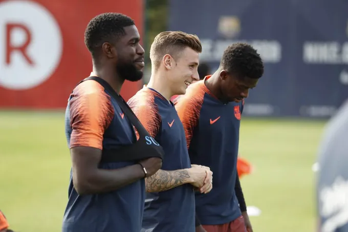 barca tập luyện - Bóng Đá