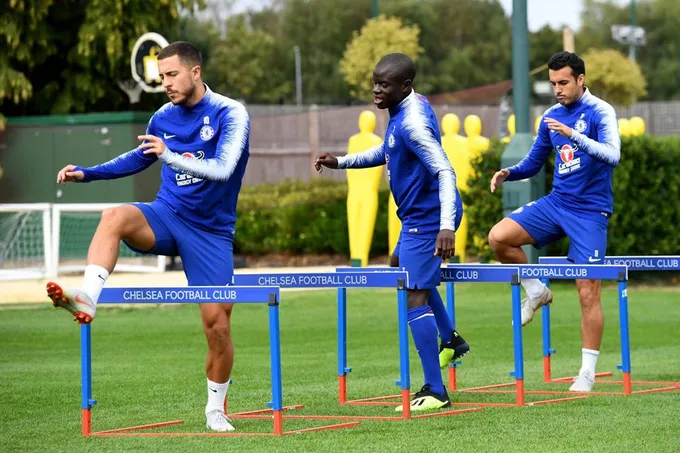 Dàn sao Chelsea miệt mài tập luyện né nỗi đau Champions League - Bóng Đá