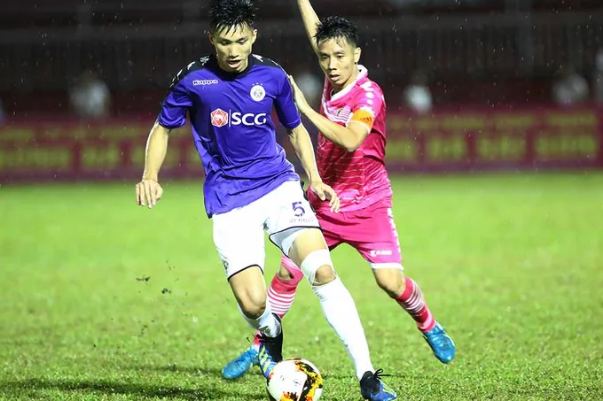 Ứng cở viên vô địch Hà Nội FC thua khó tin 2-5 trước Sài Gòn - Bóng Đá