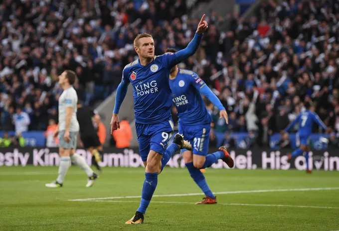 Âm thầm tiến bước, Jamie Vardy đi vào lịch sử Leicester - Bóng Đá