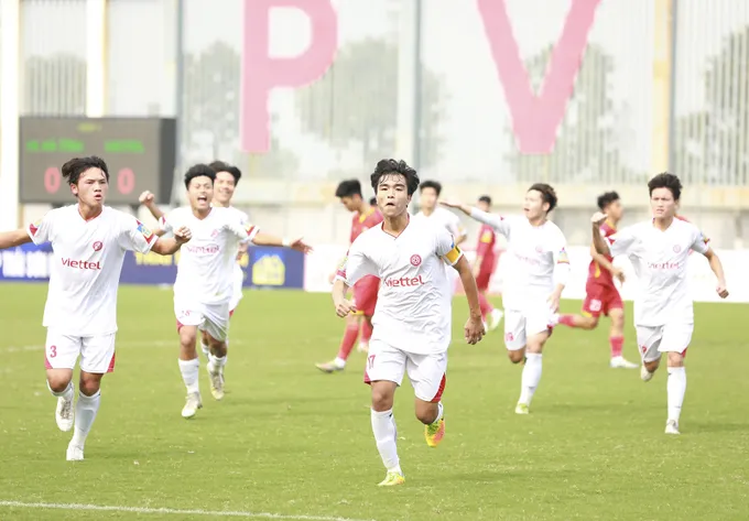 U17 Viettel vô địch giải U17 Quốc gia 2023 - Bóng Đá