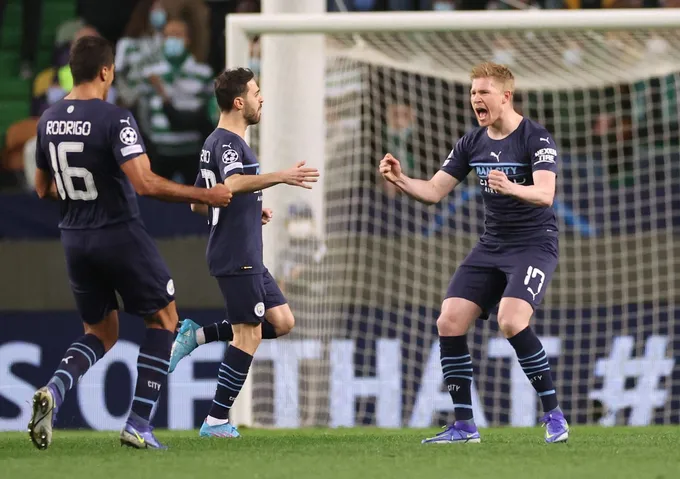 Man City thắng 5-0 tại Champions League - Bóng Đá